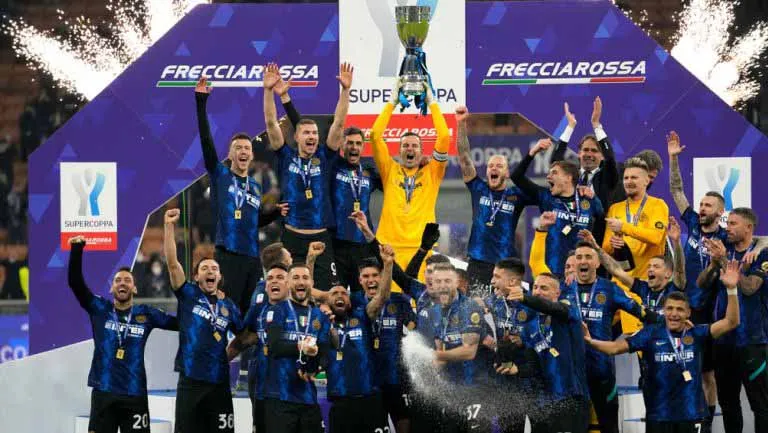 AP Inter de Milan campeón de la Supercopa de Italia