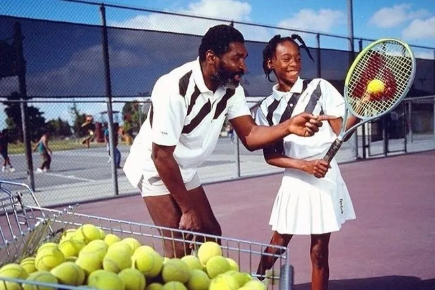 Venus Williams durante su infancia