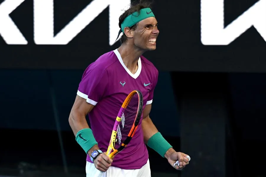 Rafael Nadal sufrió un golpe de calor