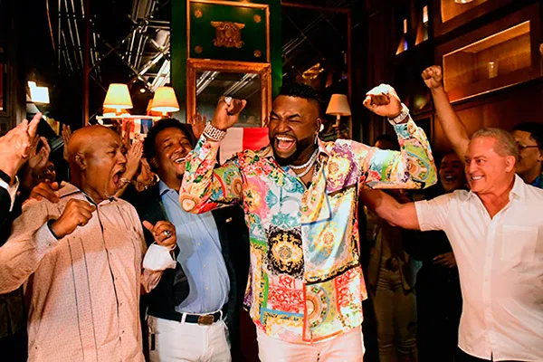 Big Papi celebra la noticia de su entrada a Cooperstown