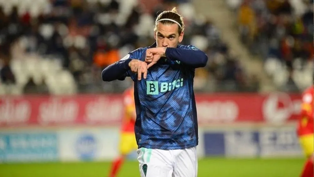 Álvaro Jiménez con el Cádiz