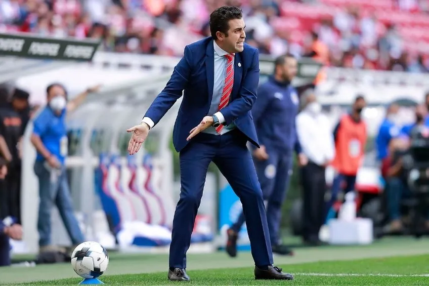 IMAGO7 Marcelo Michel Leaño durante el partido de Chivas