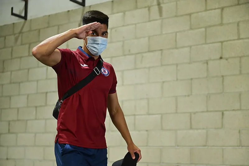 Pol Fernández previo a un duelo con Cruz Azul