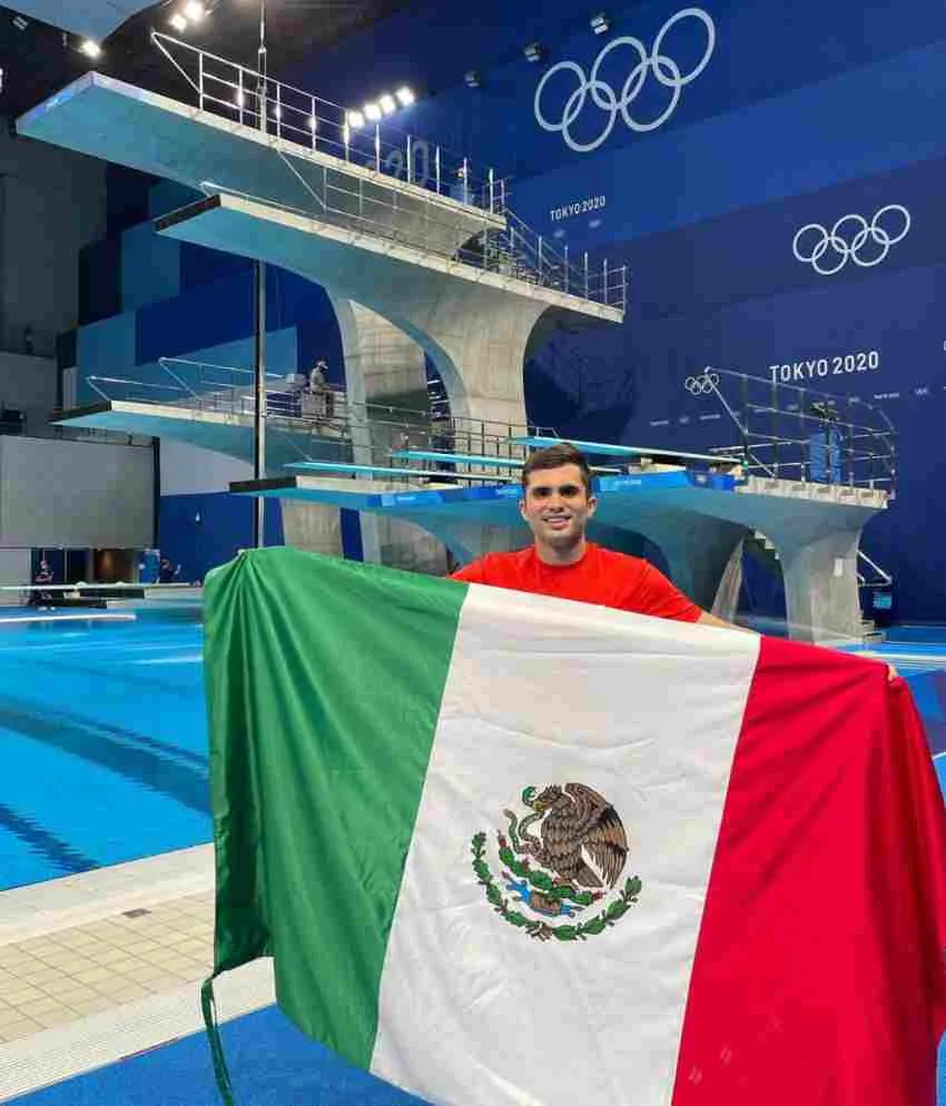 García previo a su actuación en Tokio