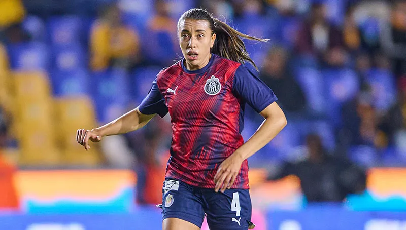 IMAGO7 Michelle González previo a un duelo de Liga