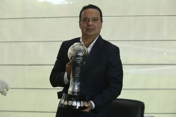 Víctor Manuel Velázquez, presidente del Consejo de Administración de Cruz Azul