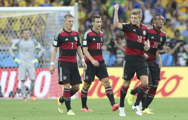 EFE Toni Kroos con la Selección de Alemania en Brasil 2014