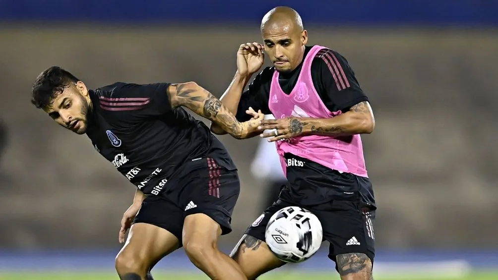 El atacante previo al partido