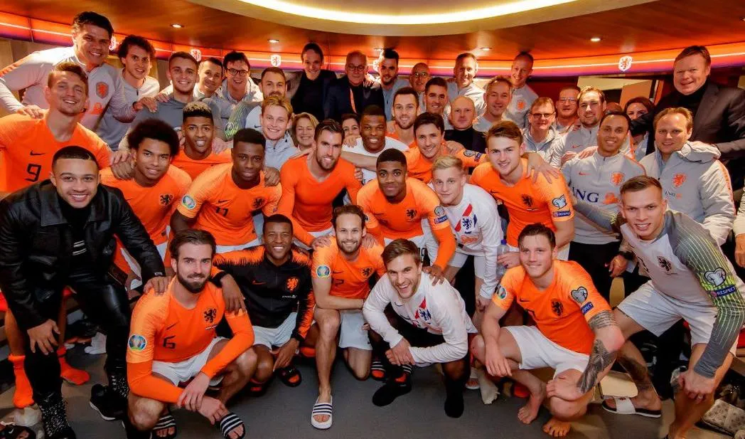 Koeman en la Euro 2020, como DT