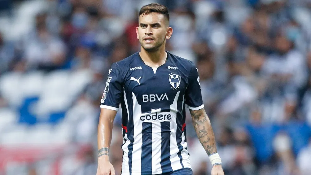 IMAGO7 Sebastián Vegas jugando partido con Monterrey en la Liga MX