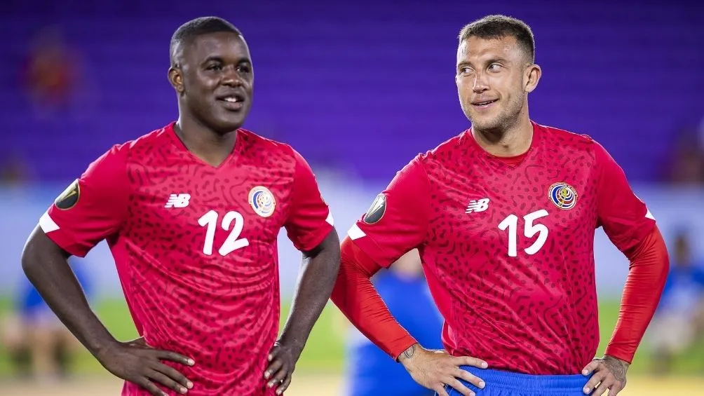 Campbell en un partido con su selección