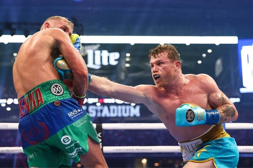 IMAGO7 Canelo enfrentando a Saunders