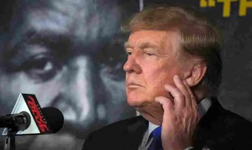 Trump en conferencia