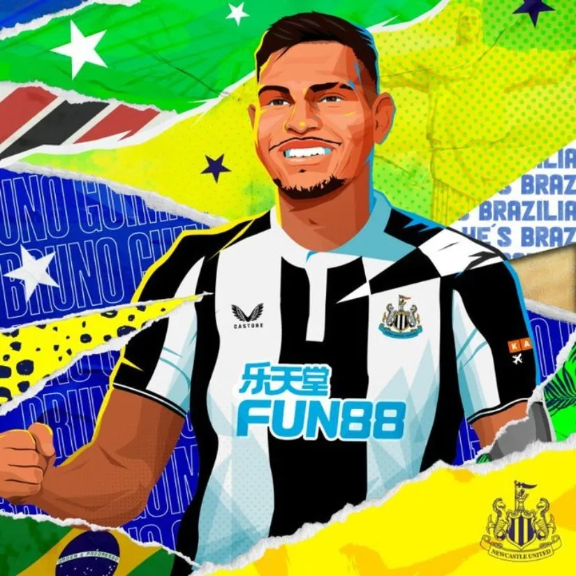 Bruno Guimaraes, nuevo jugador del Newcastle