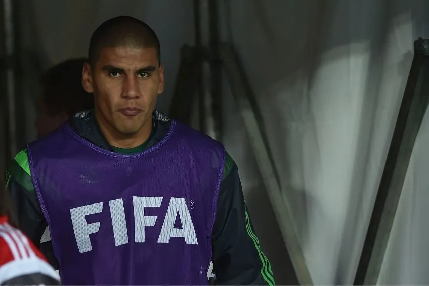 Carlos Salcido en el Mundial de Brasil 2014