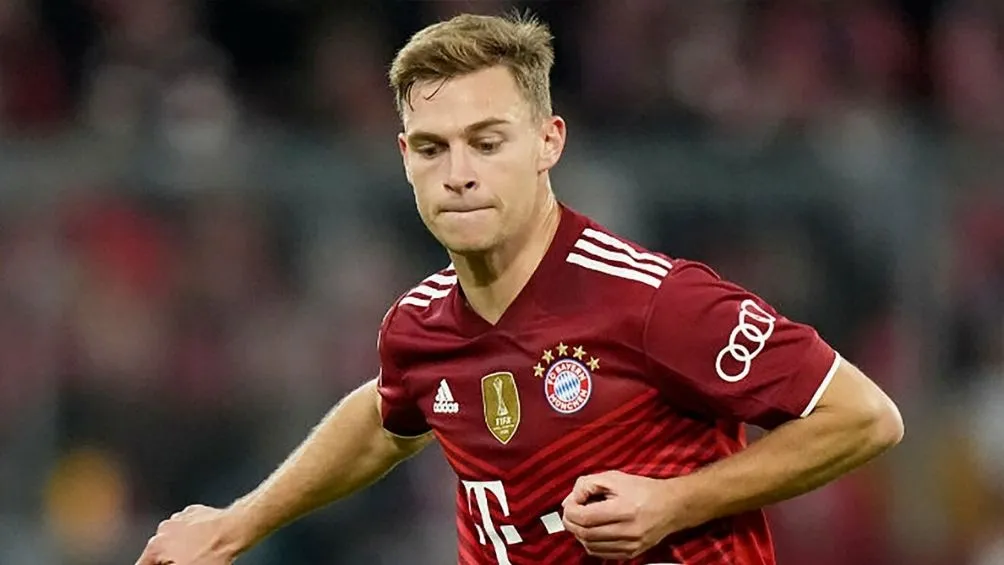 Kimmich en un partido con el Bayern
