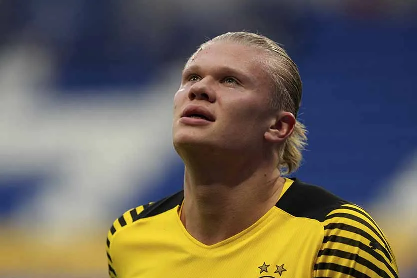 Erling Haaland, delantero del Borussia Dortmund