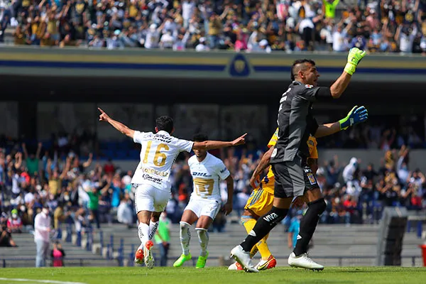 El canterano de Pumas tras su anotación