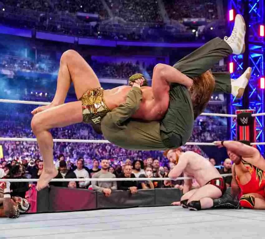 Bad Bunny en el Royal Rumble