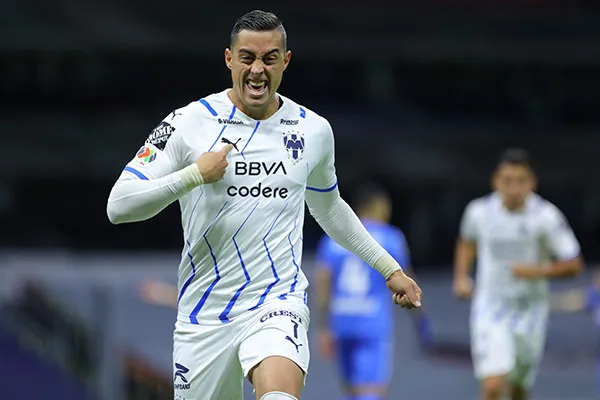 IMAGO7 Rogelio Funes Mori festeja un gol con Monterrey