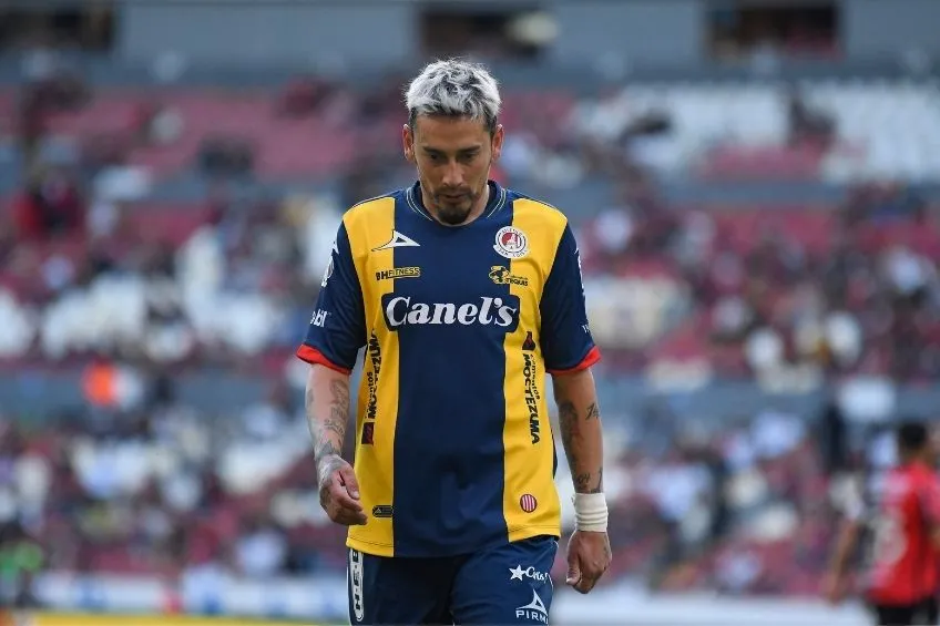 Rubens Sambueza tras un partido del Atlético San Luis