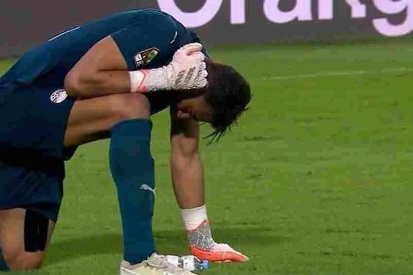 Gabaski, portero de la Selección de Egipto