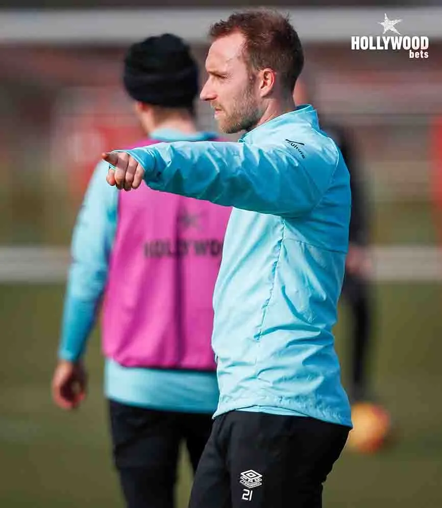 TWITTER @BrentfordFC Eriksen, jugador del Brentford