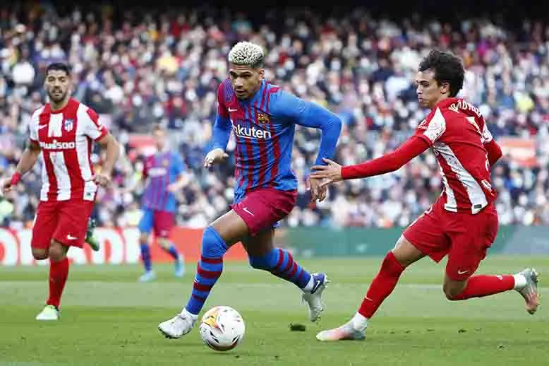 Joao Félix, durante el partido contra el Barcelona
