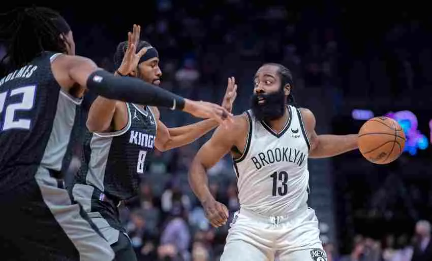 Harden vs Sacramento Kings