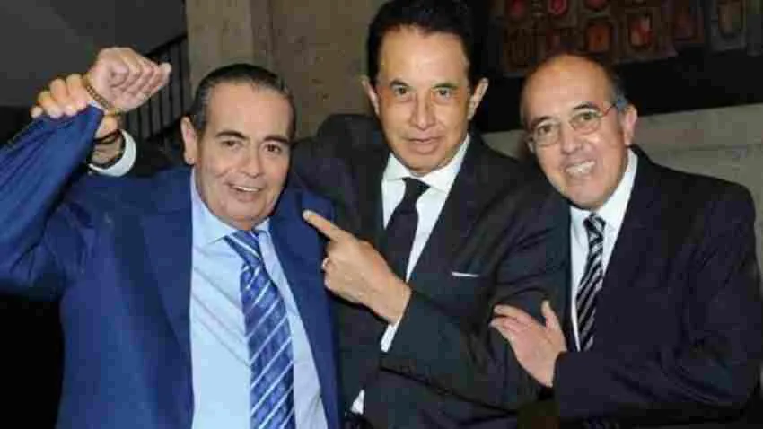 TWITTER: @pepesegarra Rudo, Dr. Morales y Pepe Segarra en una reunión