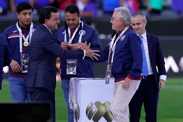 Álvaro Dávila durante Campeón de Campeones