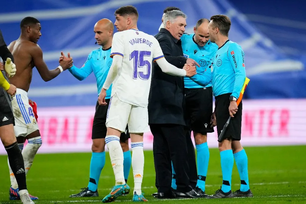 Ancelotti enfrentó al Granada, desde el Bernabéu