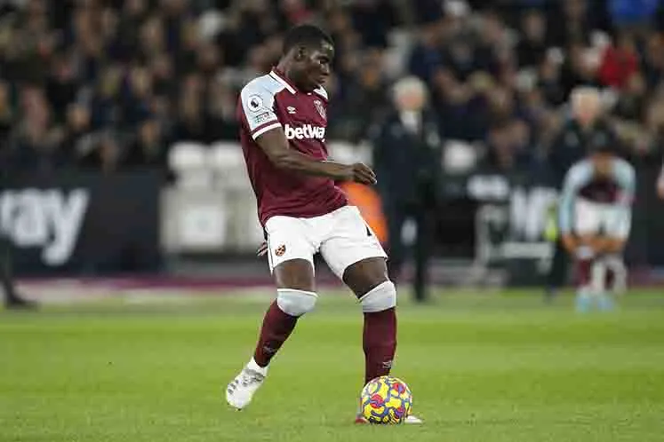AP Kurt Zouma, jugador del West Ham