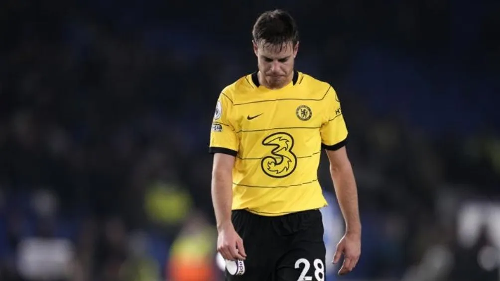 AP Azpilicueta en un partido de Premier