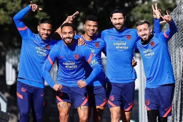 Héctor Herrera con el Atleti