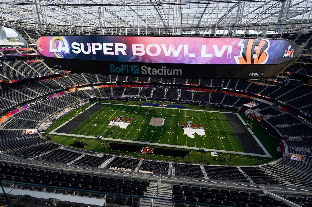 AP SoFi Stadium será escenario principal para el Super Bowl, y el espectáculo de medio tiempo