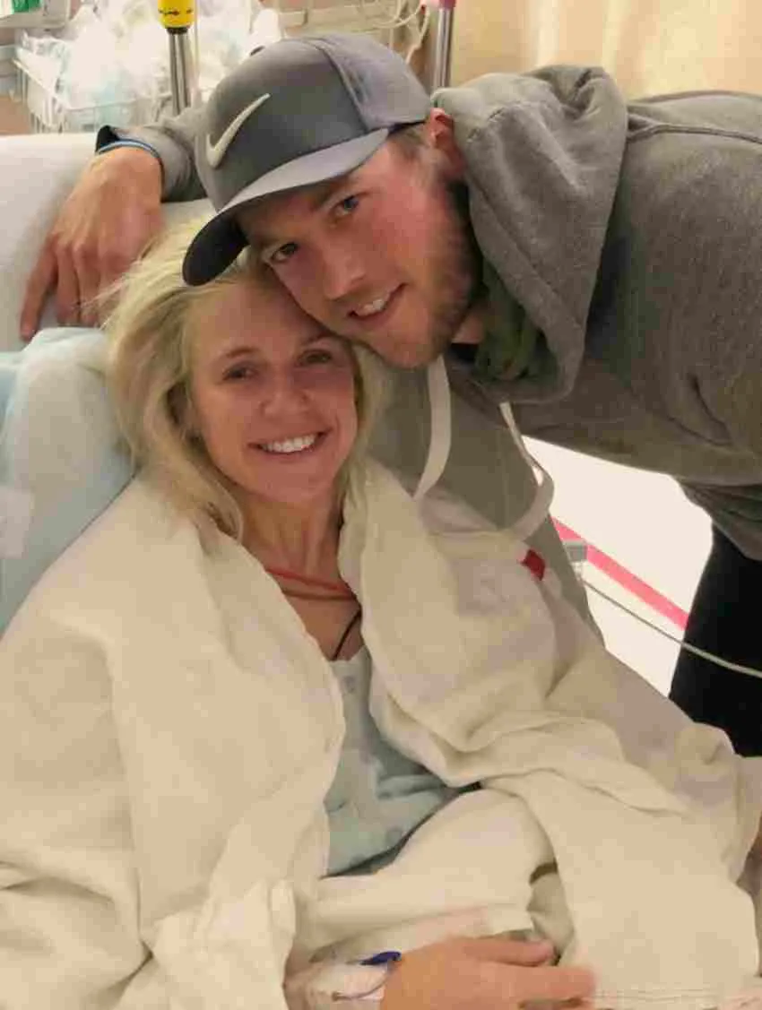 INSTAGRAM: @kbstafford89 Kelly y Matthew Stafford