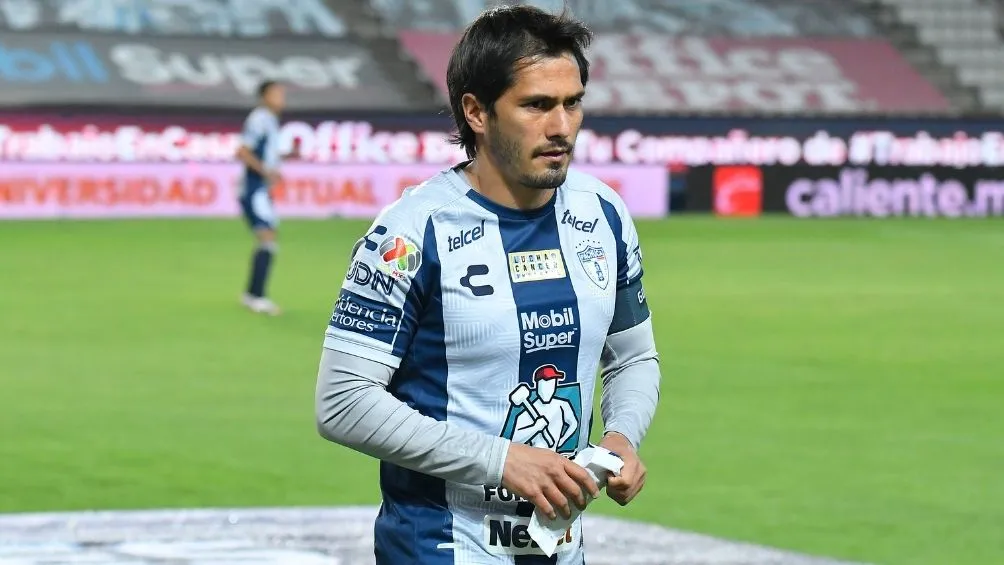 Hernández durante su paso por Pachuca