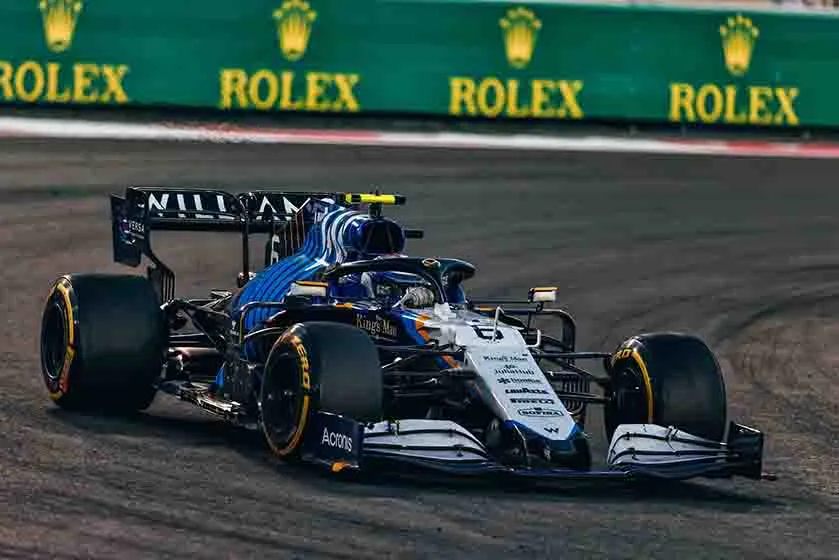 Williams terminó octavo en el Campeonato de Constructores