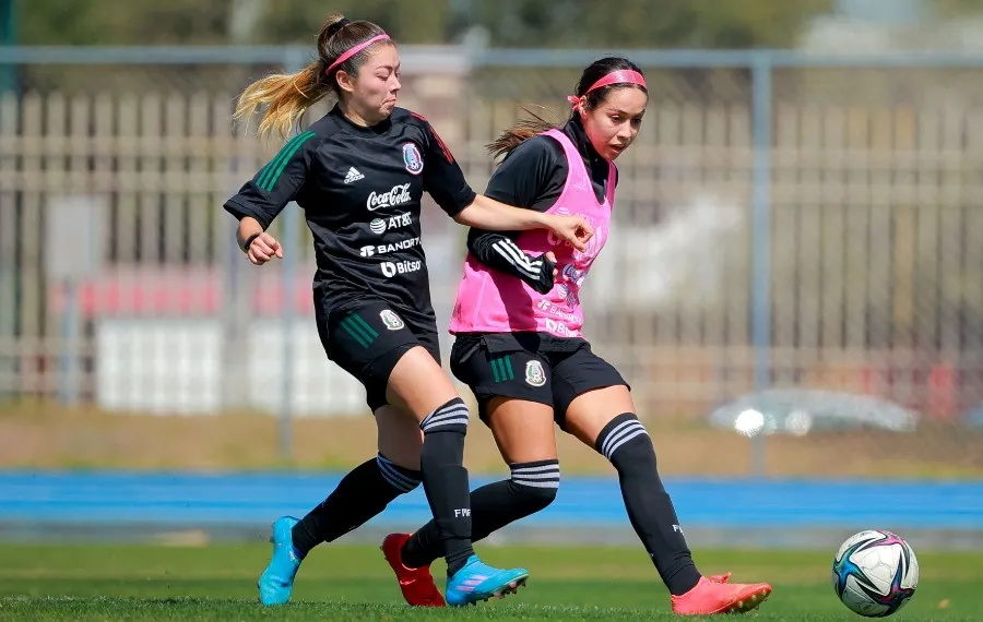 Katty Martínez en la práctica