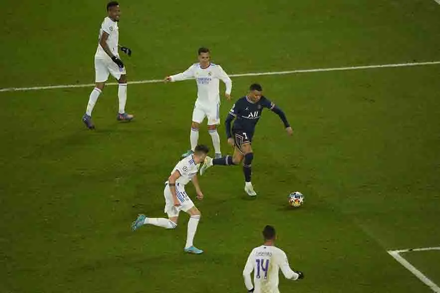 Mbappé, contra el Real Madrid en la Champions