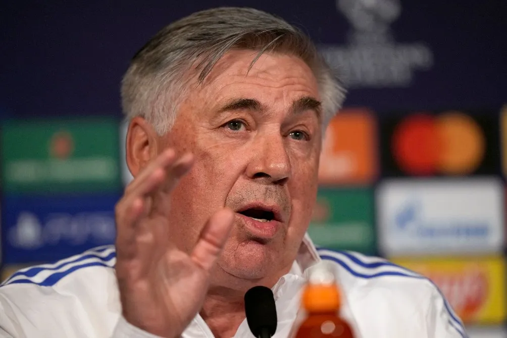 Carlo atendió la rueda de prensa correspondiente al enfrentamiento en Champions