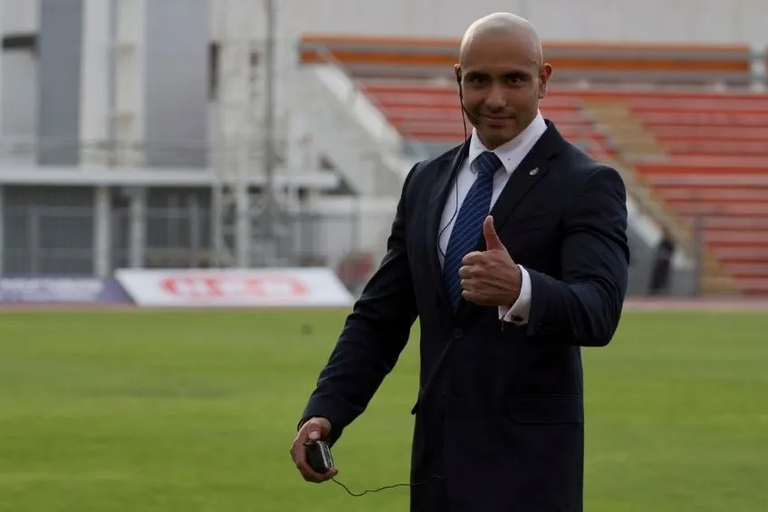 IMAGO7 Edgar Morales previo a un partido de la Liga de Ascenso