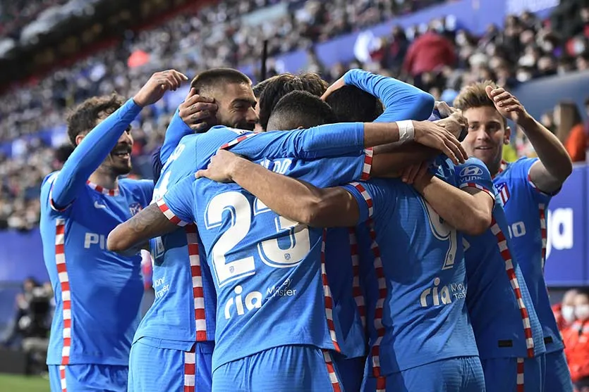 Atlético de Madrid, próximo rival del Celta