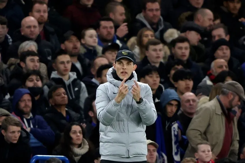 AP Thomas Tuchel dirigiendo al Chelsea