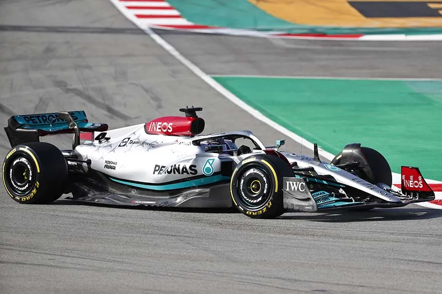 Hamilton en el nuevo W13