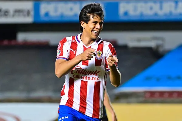 El canterano festeja una anotación