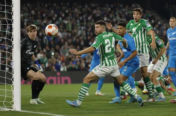 Real Betis vs Zenit en la Europa League