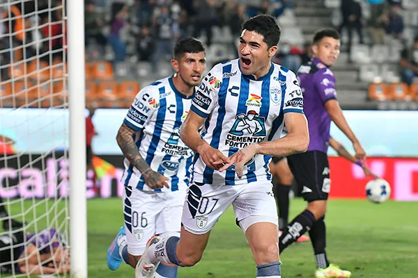 El festejo del gol de Ibañez