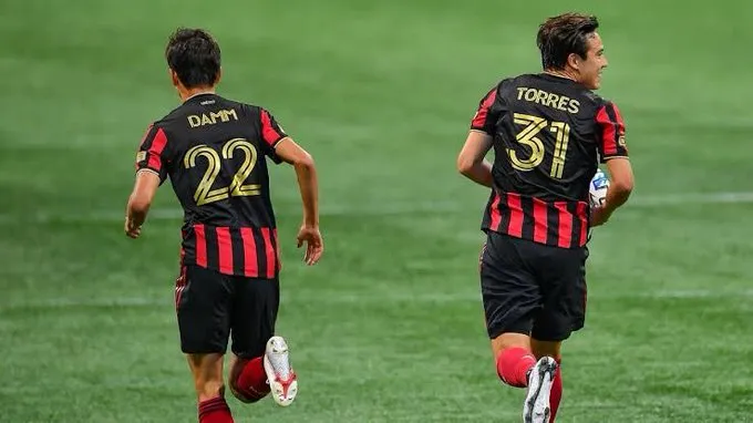 Jürgen Damm y Cubo Torres Atlanta United